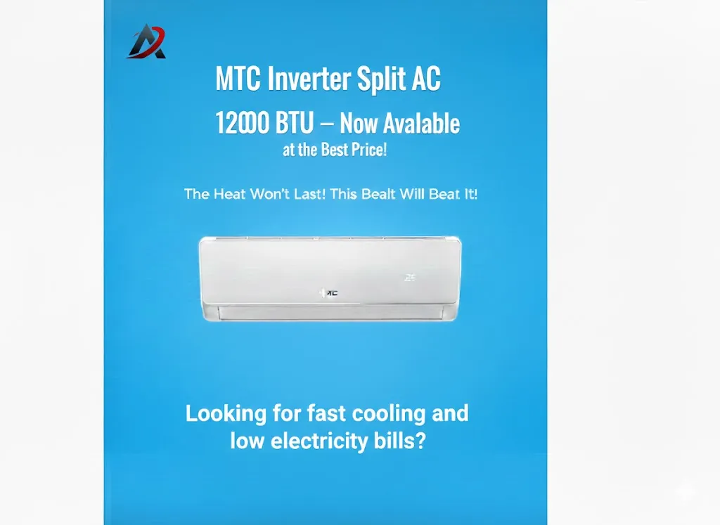 MTC Inverter Split AC 12000 BTU